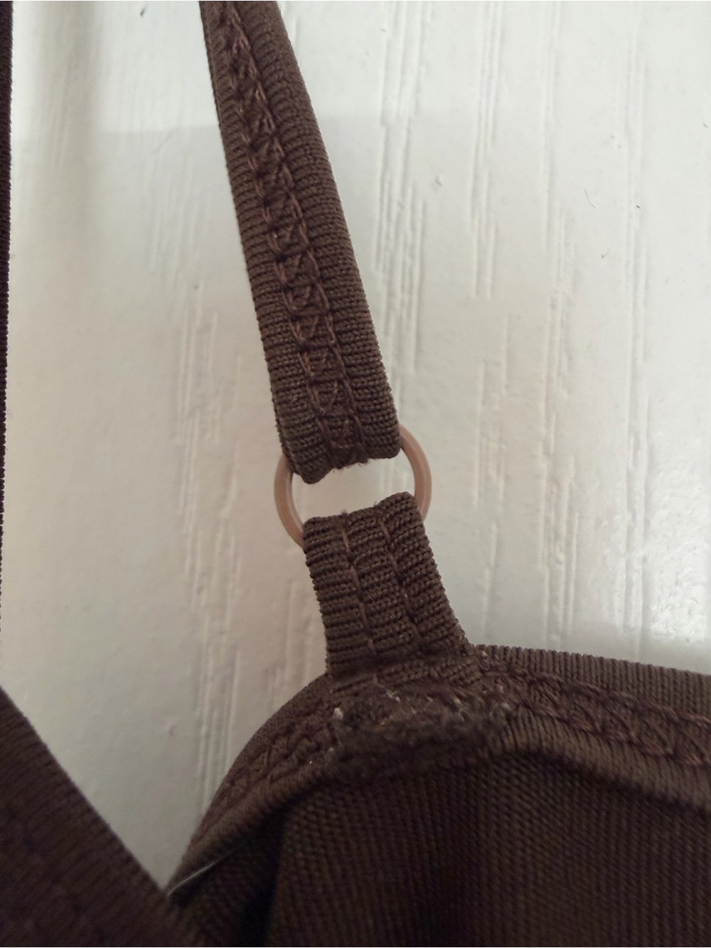 Lane Bryant Women's Plus Size Cami - Size 14/16 - Brown Stretch Camisole Tank - Picture 9 of 11